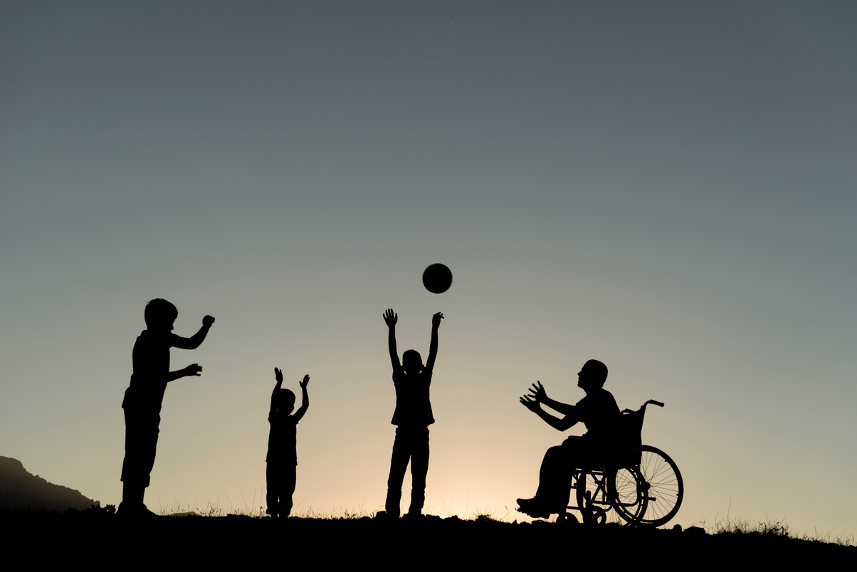 moral support to disabled people